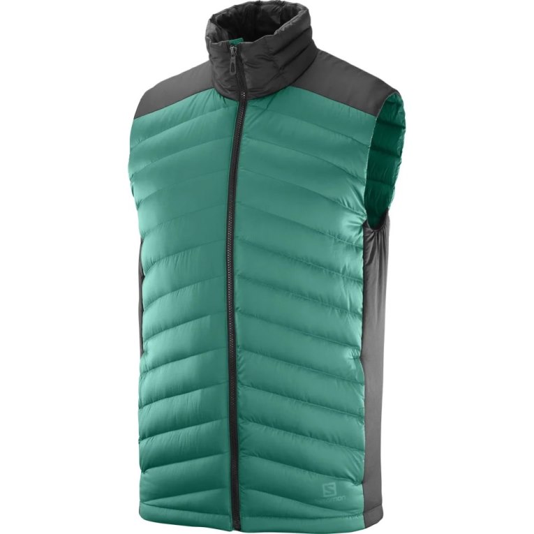 Chalecos Aislantes Salomon Essential Xwarm Down Hombre Verdes | MX PDHS123